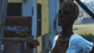 Sexo lésbico com zumbis. Assustador, mas sexy | Fallout 4 Sex Mod