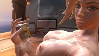 Ich bereue es, Mercy mit Sperma gefüttert zu haben, sie wird jetzt zu groß