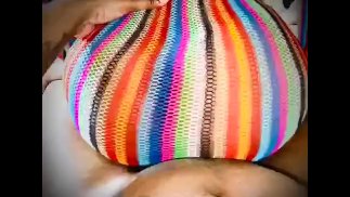 Skittles estourou em todo o meu pau