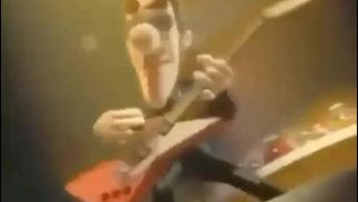 O homem de meia-idade está se exibindo no meio de um Denny's, Uncensored. 