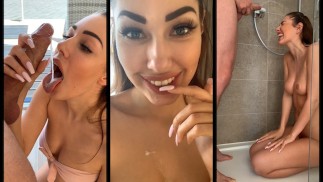 Sexy Plážová Dívka Miluje Velký Péro, Polyká Cum A Dostane Zlatou Sprchu - Shaiden Rogue