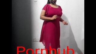 Remova vestido e sentindo 