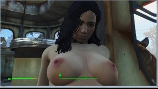 Sexo lésbico com Trudy, o dono do café | Fallout 4, Jogo Porno 3d