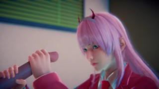 ZeroTwo Mungitura Un Cazzo Per Il Miele