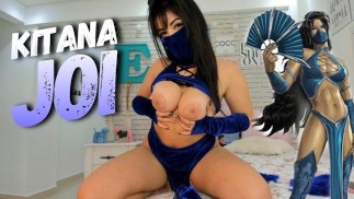 Joi Portugues - Kitana Mortal Kombat - COSPLAY GIRL PEITÕES JOI JERK OFF INSTRUCTIONS