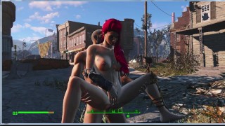 Alice dai capelli rossi. Avventura sessuale di una bella ragazza nel mondo di Fallout 4 | Gioco porn