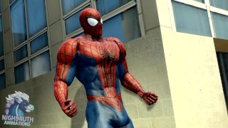 Spidermans Růst svalů a penisu