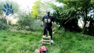 Fußball-Welpen-Outdoor-Training mit "David" vom Team HungR
