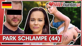 MILF Hunter rucha niegrzeczną mamuśkę Priscillę w berlińskim parku! milfhunter24 powiedział: