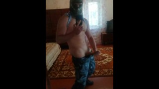 Русский курсант, военный, солдат, спортивный прям в форме, армейский - 2