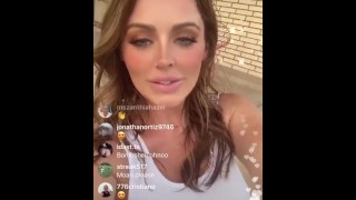 Busty Sophie Dee en vivo 