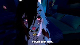 Garota goza de seu brinquedo exuberante | vrchat erp