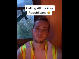 HOT VERBAL COLLEGE TWINK NUDE TikTok Model @GayWolfTok