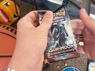 Pokemon Burning Shadows Pack Apertura - Sensazione Di Bruciore Ow Ow Ow Ow