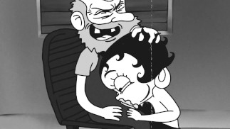 Betty Boop gola profonda vecchio uomo