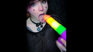 E-girl cutie chega ao fim do arco-íris