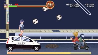 BijinKeisatsuHotCop [Pixel Hentai hra] Ep1 Policistka v prdeli punk na motorce