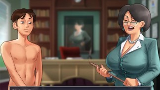 Summertime Saga - Cookie Jar - Všechny sexuální scény pouze - Annie a ředitel #1 část 11