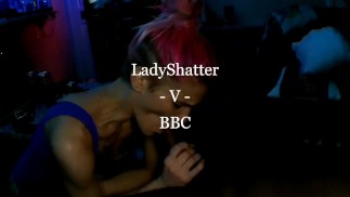 LadyShatter vs BBC 1ª corrida en un nuevo tatuaje de spade