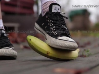 Ik Geef Niet Om Je Banaan | Converse Crush Banaan