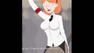 Rick y Morty - Un camino de regreso a casa - Solo escena de sexo - Parte 7 Jessica # 1 por LoveSkySanX