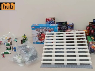 Vlog 01: I Review Lego Minifigures that i've Bought and I don't Creampie my Stepsister's Ass