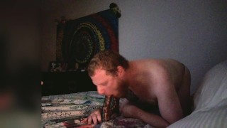 Jareth Stone chupa wildlfire seu dildo de cavalo. Solicitação do visualizador