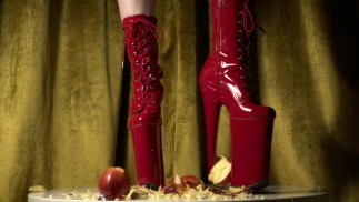 Glanzende Red Apple Crush ASMR