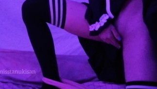アマチュアアジア人日本人メイドが自慰行為とこぶ枕を捕まえた