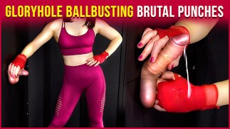 Gloryhole Honění BALLBUSTING - Zničím jeho koule | Éra