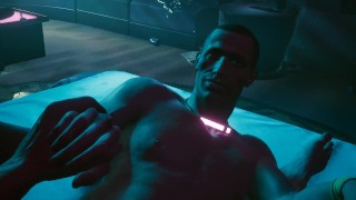 Kyberpunk 2077. Sex s chlapem, prostitutkou. Nabídl se na ulici | Hratelnost na PC