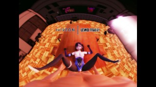 Genshin Impact - Mona v prdeli na stole [NECENZUROVANÉ VR HENTAI 4K R-18 MMD]