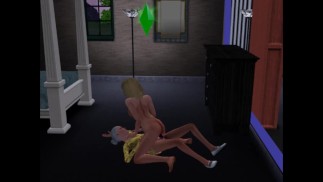 Niania zerżnięta z dziadkiem, a potem z babcią | Sims 3 Seks