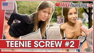Sarah Kay zostaje odkostniona w berlińskim parku! MILFHUNTING24