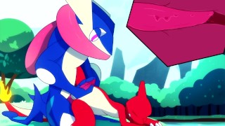 Patreon /Blitzdrachin: Animación gay yiff, monstruos, reptil, escaldita, diferencia de tamaño, hentai