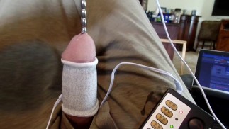 Electro Sex Sonding S Výstřiky