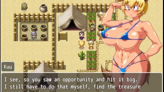 TreasureHunterKee TheAncientRuins [jogo RPG Hentai] Ep.2 fantasia kinky feita com bandagens