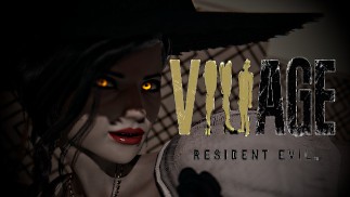 Resident Evil Village: Высокий вампир леди Димитреску трахается с доминированием | Медовый Селект 2