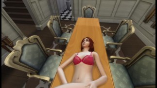 Elsa bardzo kocha seks analny. Bob posuwa ją w dupę | Sims 4 - Historie porno (część 2)