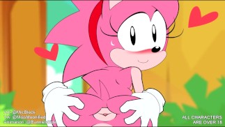 Amy Rose x Sonic Mania Hentai