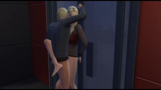 Sex na diskotéce. Dívky v erotickém oblečení | zlé rozmary Sims 4