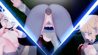 [BOKU NO HERO ACADEMIA] Toga é pega e fodida na rua