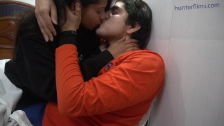 caçador Asia - Beijando, sexo romântico depois de assistir pornô