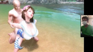 The Elder Scrolls 5: Het strand om te genieten van de schoonheid van de maan en gigantische borsten godin seks