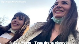 Ava Moore - Chupamos um banheiro de um parque em Lyon com Luna Rival - PORNO REALITE