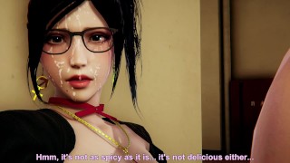 Honey Select 2: A tentação de uma instrutora glamourosa com uma figura do diabo e uma bunda grande