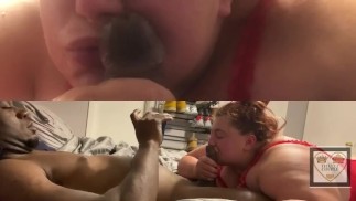 Voor mijn BBW-geliefden die graag slordige pijpbeurt krijgen