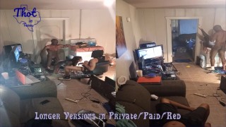 Share Swap Ebont Thot Tag Team Секс втроем Большая Черное дерево Черные парни в студии Thotintexas секс-видео