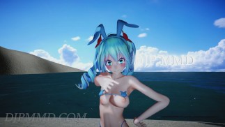 Miku - T-Ara - Bunny Style - Pláž 1287