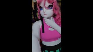 Kigurmi Cat自慰行為彼のディック